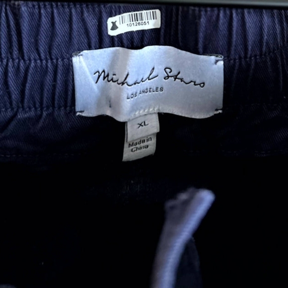 Michael Stars Kenya Wide Leg High Rise Navy Blue Pants - Picture 4 of 8